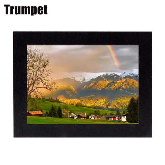 chimushi Kids Artwork Frame with Storage, Front Opening Changeable Shadow Box for 4x6 Photos & Art, Wall Mount Children's Crafts Display Frame, Preserve Drawings & School Projects, S Size