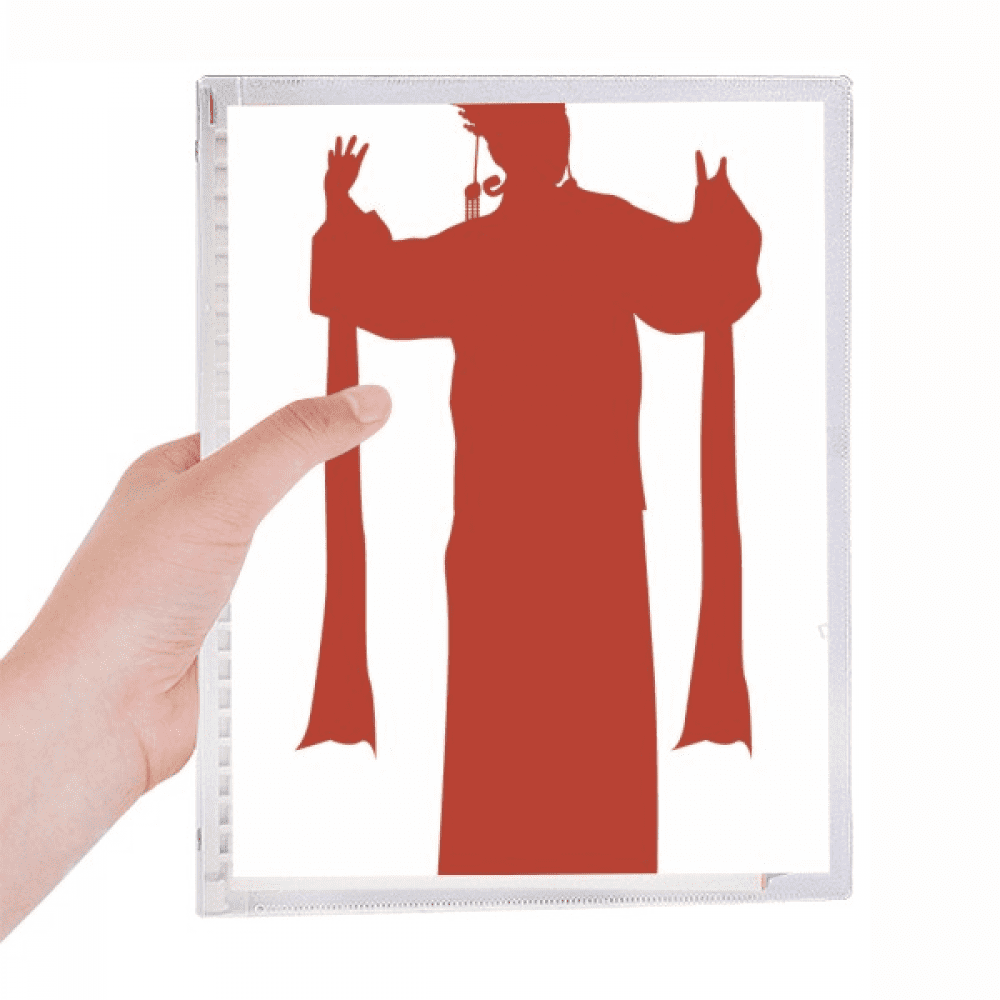 china beijing peking opera outline notebook loose diary refillable journal statiry