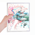 thumbnail image 1 of china chinese dragon bridge drawing notebook loose diary refillable journal statiry, 1 of 3