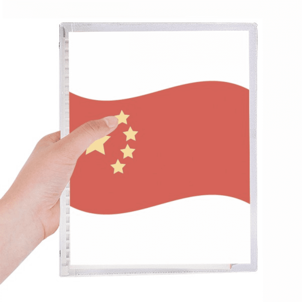 china flag stars notebook loose diary refillable journal statiry