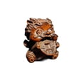 thumbnail image 1 of chinese boxwood carving car bag purse ornament carved pendant cute kylin statue bag wallet purse ornament, 1 of 4