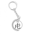 thumbnail image 1 of chinese character compnt hu rotatable keyholder disc accessories chain clip, 1 of 3
