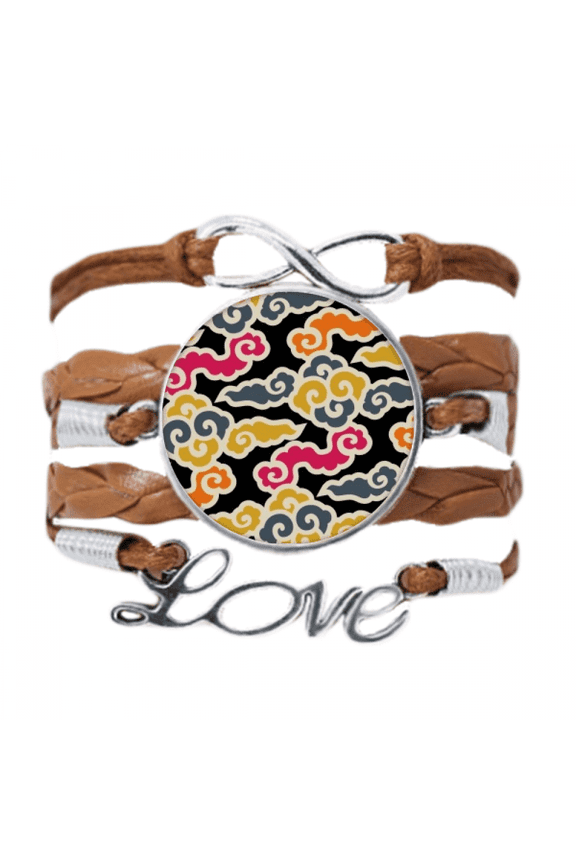 chinese japanese style auspicious clouds bracelet love chain ornament wristband