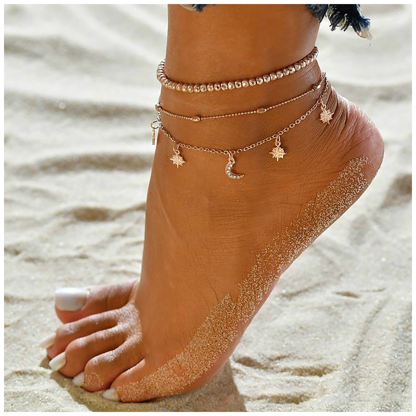 choker Anklets for women initial Anklets for women silver 925 heart