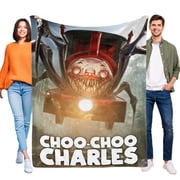 choo choo charles Throw Blanket Gifts for Fans Lover Girls Boys Women Present Hoodie Him Bed 30"x40"