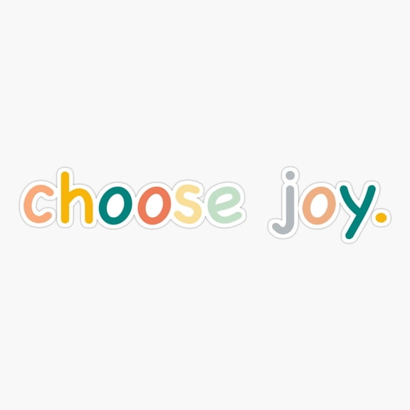 choose joy sticker Sticker