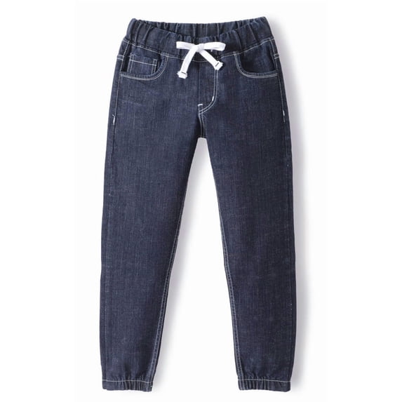chopper club Boys Denim Jeans - Stretchable Cotton Fabric - Slim Fit - Round Elastic at Waist & Leg Opening 5799jogden DX 14