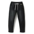 thumbnail image 1 of chopper club Boys Jeans - Elastic Waist with Drawstrings Stretchable Denim Pants in Slim Fit 36, 1 of 3