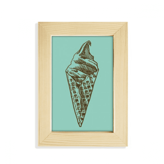 chote sketch ice cs desktop display photo frame picture art painting 5x7 inch