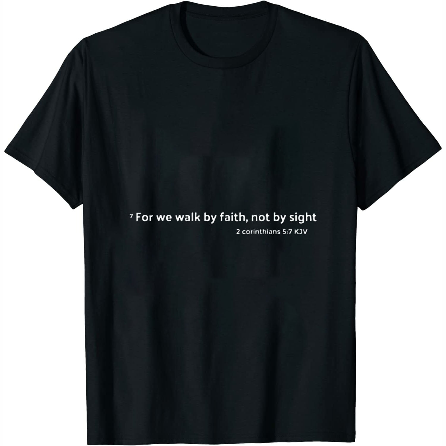 christian shirts with bible verse 2 Corinthians Black 2XL - Walmart.com