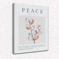 thumbnail image 1 of christian wall art framed,Christian Wall Decor Posters,John 14:27 Peace Christian Canvas Wall Art,Bible Verses Wall Decor,Scripture Wall Decor,Floral Wall Art,Framed 11x14 Inch, 1 of 5