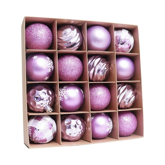 christmas decorations 16 Christmas balls, Christmas trees, festival, wedding and party decorations