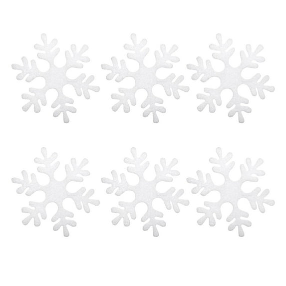 christmas decorations Christmas decoration foam snowflake Christmas tree pendant, handcrafted texture pendant, illuminates every inch of Christmas Eve