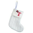 thumbnail image 1 of christmas decorations Christmas decorations: Children's knitted white embroidered Christmas socks, Christmas decorations, 1 of 5