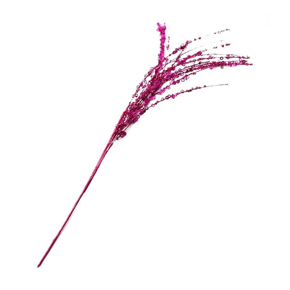 christmas decorations Christmas sequin cutting Christmas tree decoration fire work Sequin simulation branch pendant holiday decoration denser extended branches