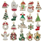 HGWXX7 christmas decorations indoor Christmas Mini Ornaments Small Resin Christmas Ornaments Mini Christmas Tree Ornaments Gifts