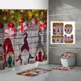 christmas fabric shower curtain shower curtain and rug set mold and