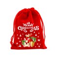 thumbnail image 1 of christmas snowman gift bags christmas gift bags small Red Green Mini Velvet Drawstring Pouches for Candy Gift Cards Coins Kids Friends Party Favors Wrapping,C, 1 of 5