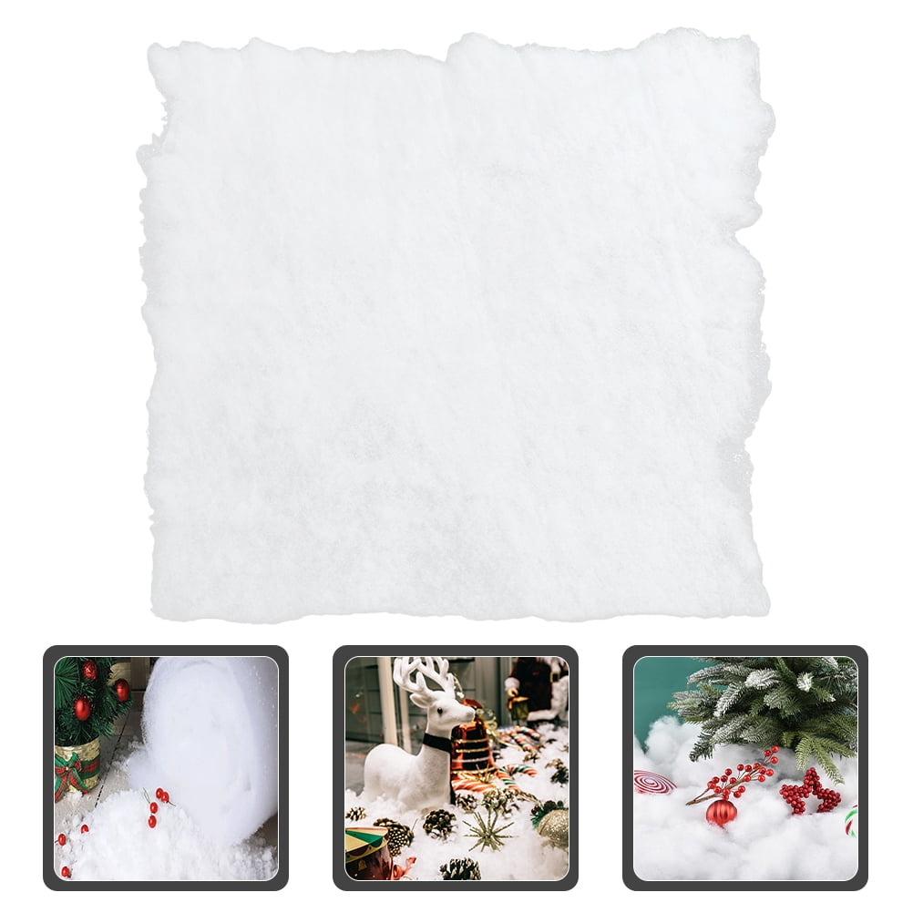 christmas village accessories Artificial Fake Snow Blanket Christmas
