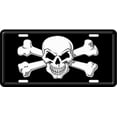 thumbnail image 1 of chroma graphics 1877 auto tag skull/crossbne, 1 of 1