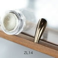 thumbnail image 1 of chrome nail powder, maillard style chromes pigment nail powder, coffee brown mirror glitter effect nail powder, for nails gel polish winter manicure art design decorations, 1 of 6