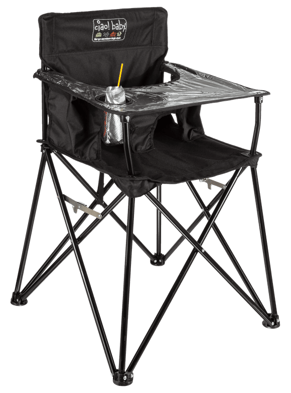 ciao! baby Portable High Chair - Black