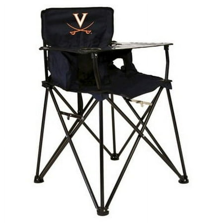 ciao! baby University of Virginia Cavaliers Portable High Chair in Navy Blue