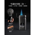 thumbnail image 1 of cigar lighter cigar lighter high-end three-in-one cigar special lighter cigar windproof lighter, 1 of 11