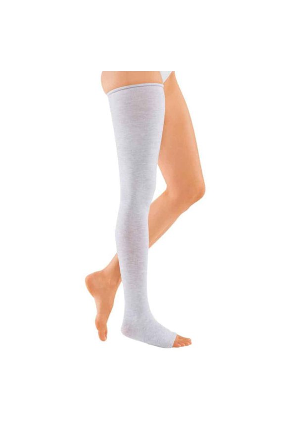 Full Leg Undersock Liner, 80 cm (Max), Silver-Odor Control