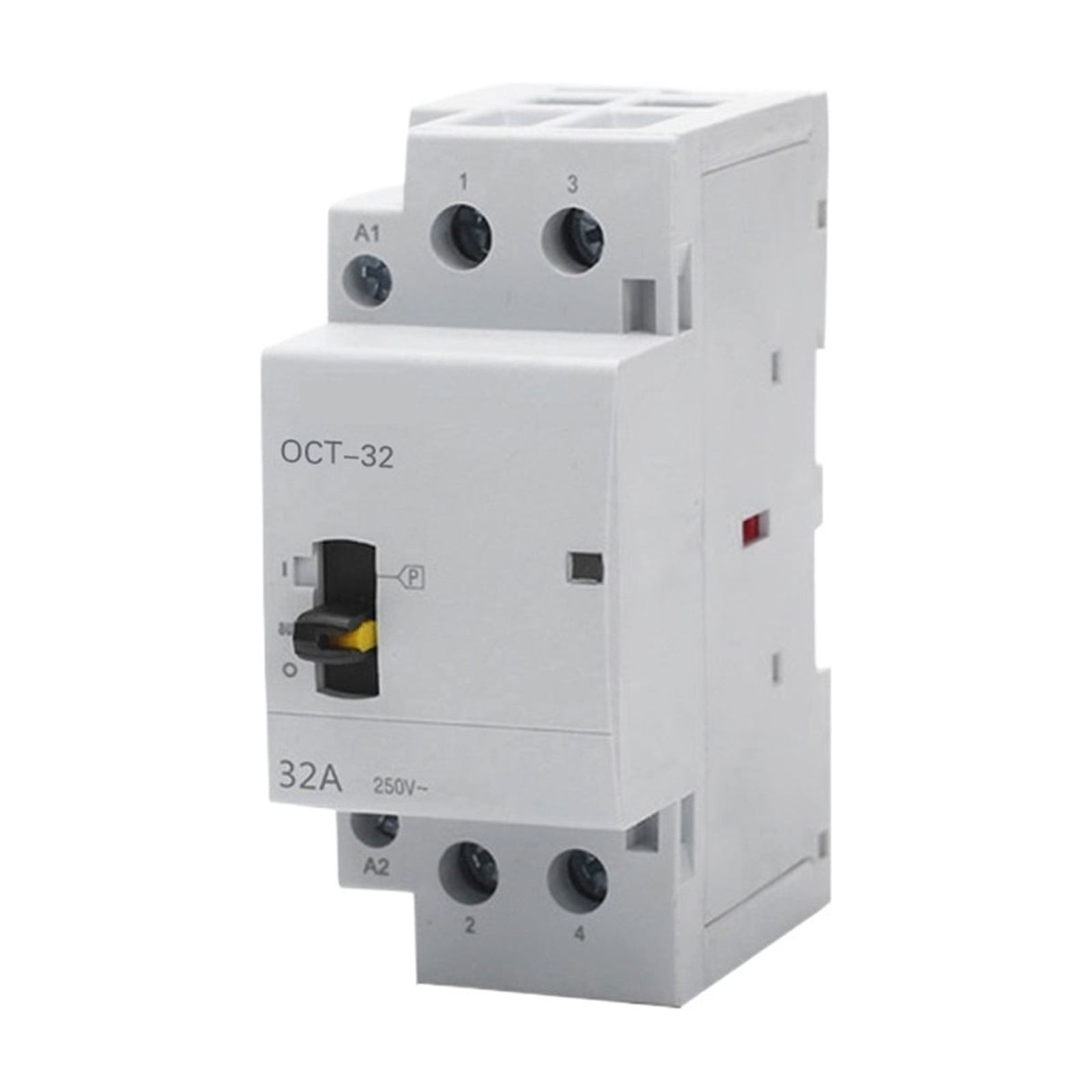circuit breaker BCH8-32M Series 2P 32A Manual AC Household Contactor 220V/230V 50/60Hz Contact 2NO/1NO+1NC/2NC Din Rail Modular Contactor