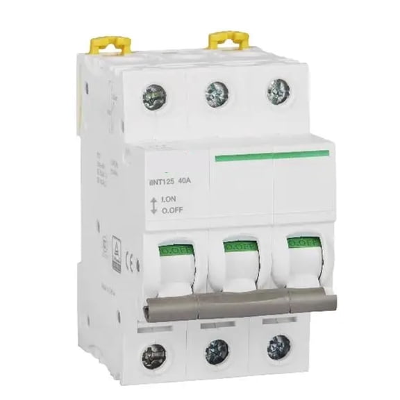circuit breaker IINT125 40A 3P A9S68340 3P | 40A | 230/400VAC IINT125 Miniature Isolation Switch