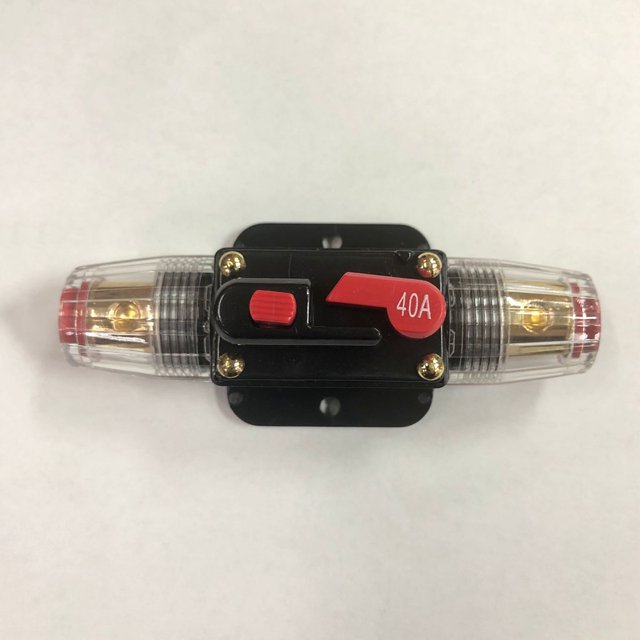 circuit breaker reset fuse 40A Auto Car Protection Stereo Switch Fuse