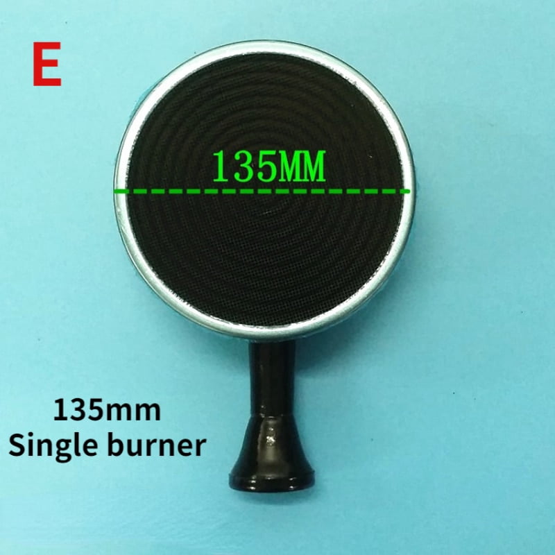 circular infrared burner for natural liquid gas cooking burner black round infrared stove accessories
