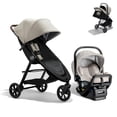 thumbnail image 1 of Baby Jogger city mini GT3 travel system, Frosted Ivory, 1 of 7