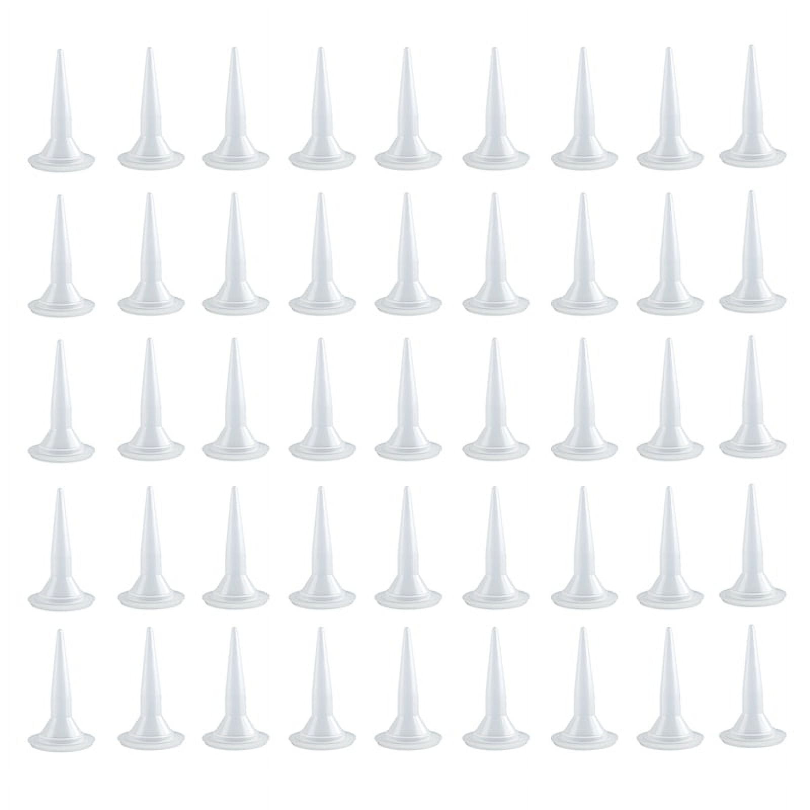 ckepdyeh 100 PCS Plastic Structure Caulking Nozzles Extender Caulk