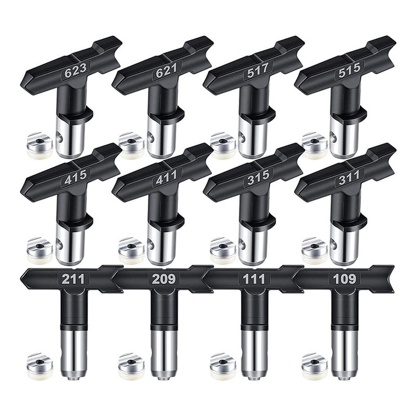ckepdyeh 12Pcs Spray Tips Airless Paint Sprayer Tip Airless Nozzles Tip