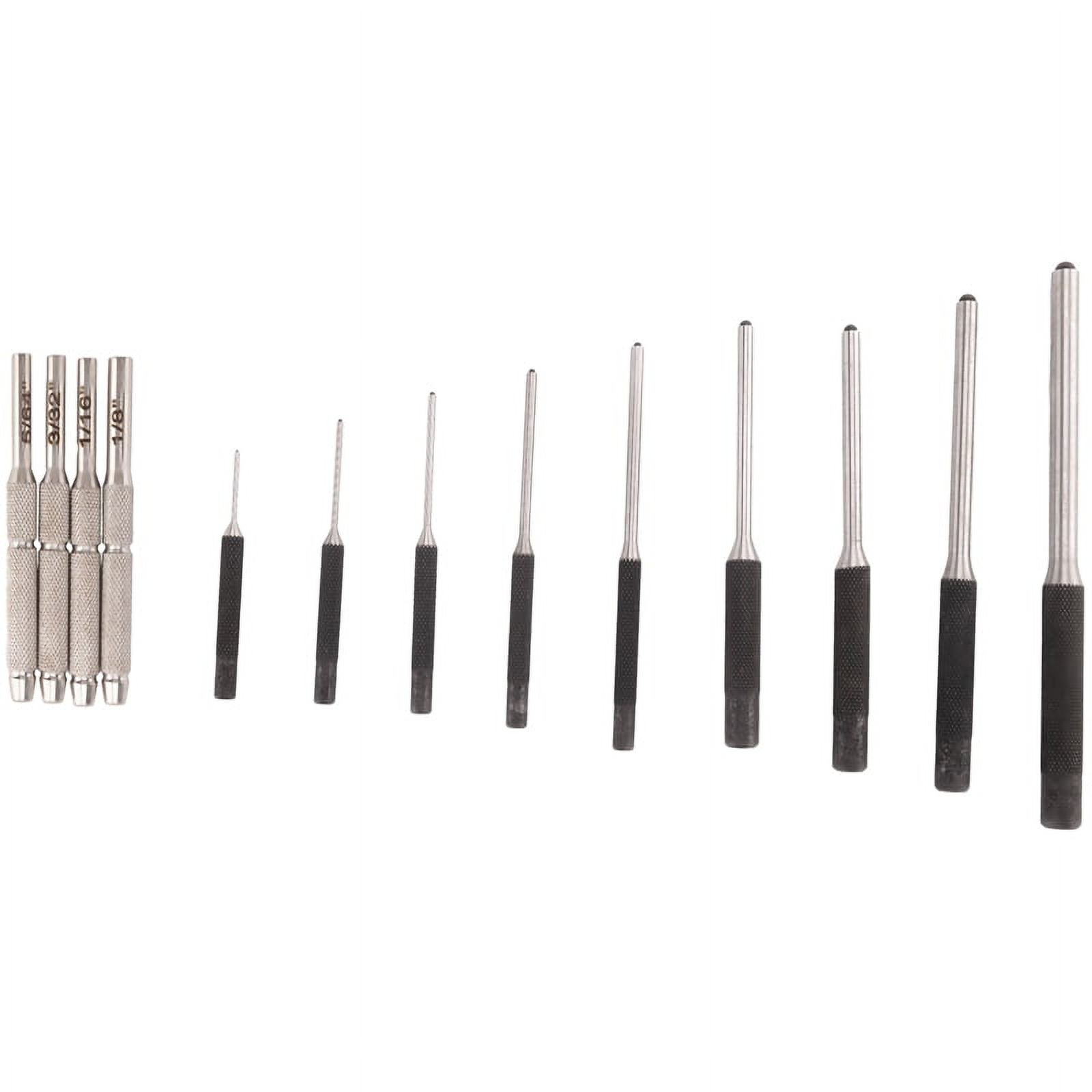 ckepdyeh 13 Pieces Roll Pin Punch Hollow End Punch Tool Mechanics