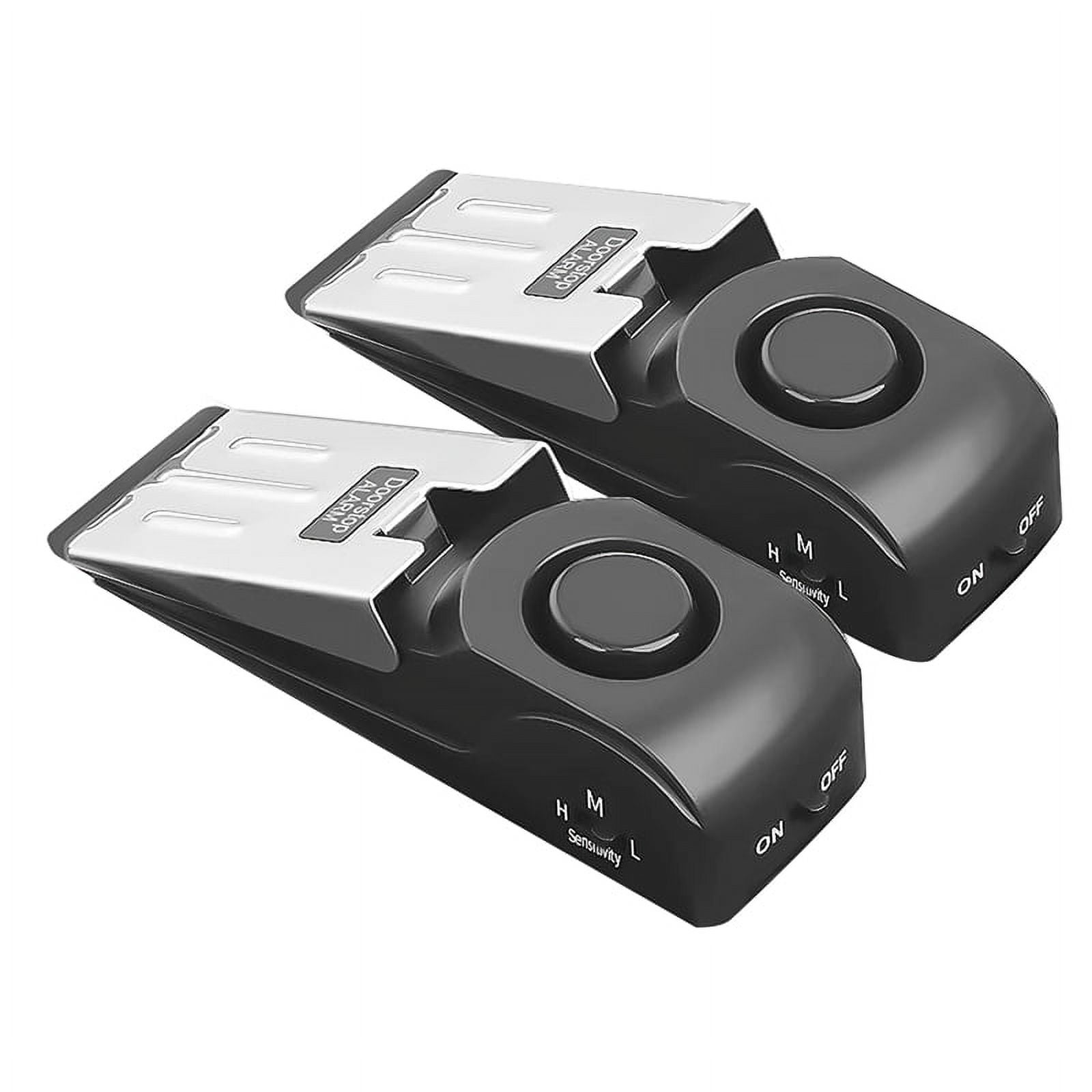 ckepdyeh 2 Pack Door Stop Alarm, Door Alarm with 120DB Security Siren