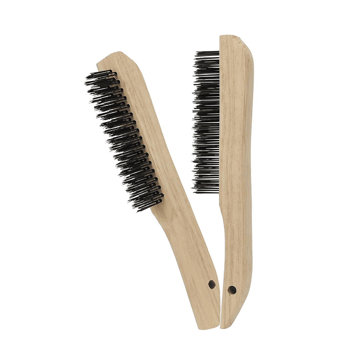 ckepdyeh 2 Pcs Wire Brushes for Cleaning Welding Slag, Rust and Dust 10