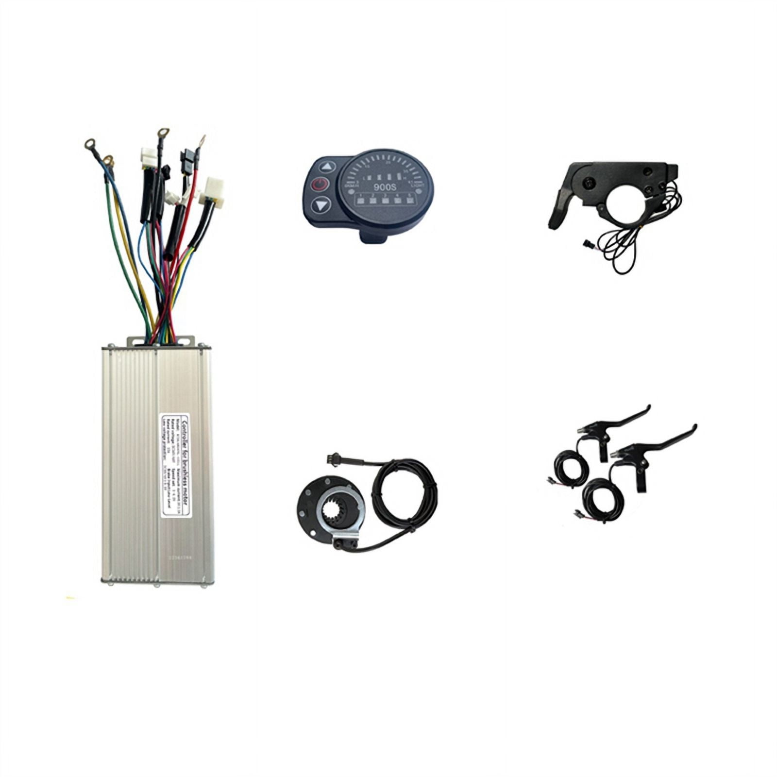 22A 48V 750W Kt Controller Sm avec Lumière 36aterproof Controller E Bike Box 9 Tube 36 48V Kt 22A étanche avec Câble de Lumière Rectangula Controller Equipment