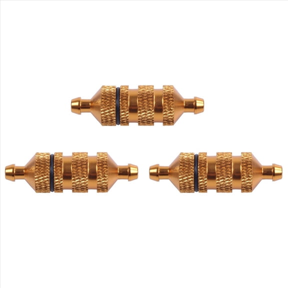 ckepdyeh 3X Upgrade Aluminum Alloy 1/10 Filter Spare Parts for RC Engine Nitro