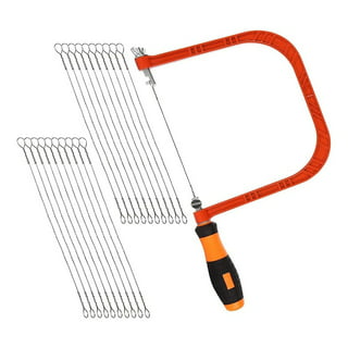 Stanley 15-058 Coping Saw Blade, 6-1/4 in L, 10 TPI, HCS Cutting