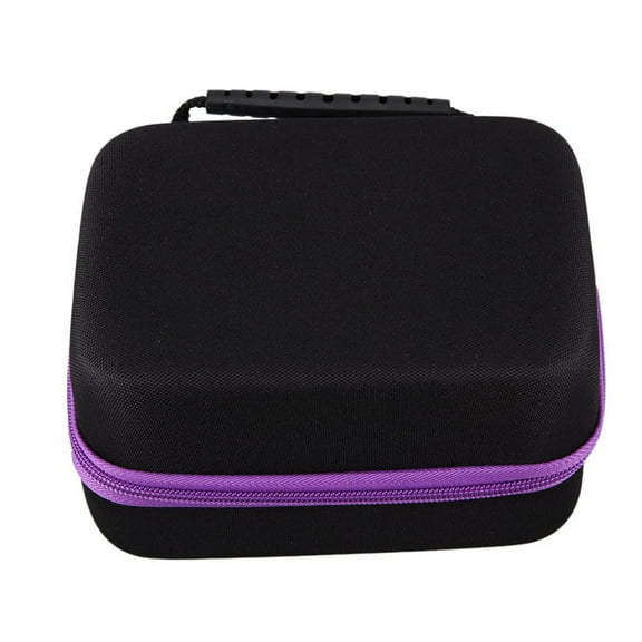 ckepdyeh 6Colors Essential Oil Case 30 Bottles 10Ml Perfume Oil Essential Oil Box Travel Portable Carrying Holder Nail Polish Storage Bag
