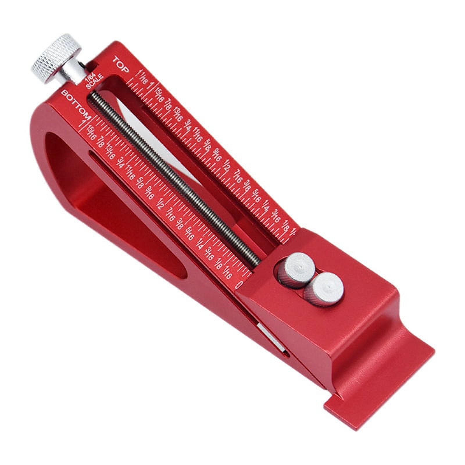 ckepdyeh Adjustable Woodworking Pad Block Height Gauge Table Saw Height