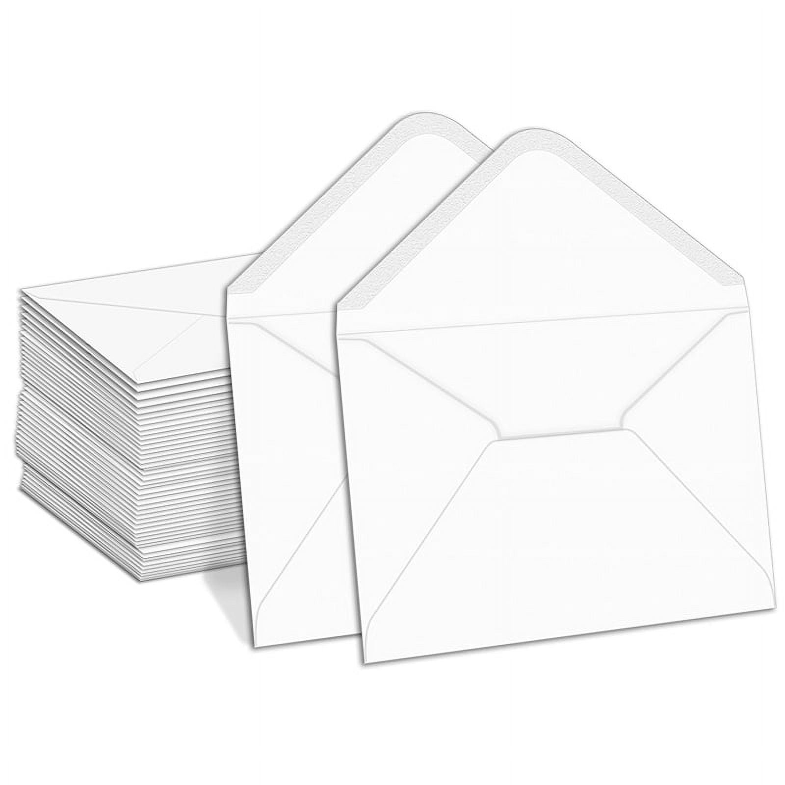 Ckepdyeh b6 envelopes 100 pcs white envelopes for invitation wedding