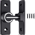 ckepdyeh Barn Door Lock,Sliding Barn Door Latch,Luminous 90 Degree