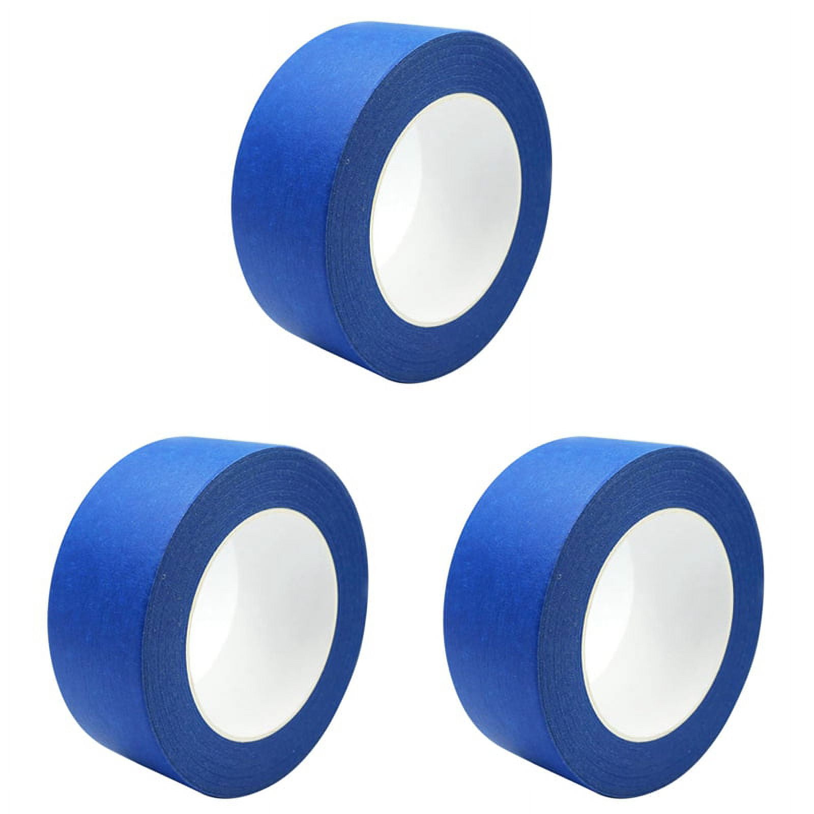 ckepdyeh Blue Painters Tape 2 Inch Blue Painters Masking Tape Bulk for ...