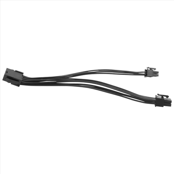 ckepdyeh CPU 8 Pin Female to CPU ATX 8Pin + ATX 4 Pin Male Power Supply Converter Adapter Exte