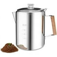 ckepdyeh Coffee Pot Stovetop Coffee Maker Percolator Campfire Coffee