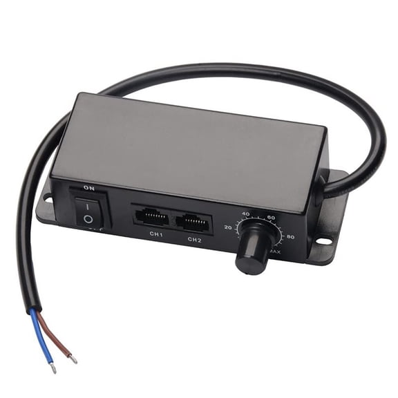 ckepdyeh DC 0-10V Dimmer Switch Seriesable Sync Controller Rotary ON/Off for 0/1-10V Dimmable